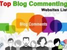 Top Blog Commenting Sites List