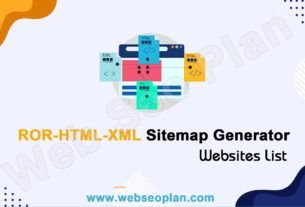 ROR-HTML-XML Sitemap Generator Tool